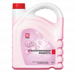 Жидкость стеклоомывающая Лукойл -10 с ароматом бабл-гам (4 л.)