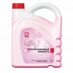 Жидкость стеклоомывающая Лукойл -30 с ароматом бабл-гам (5 л.)