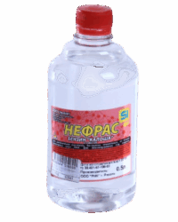 Бензин-растворитель галоша Можга Нефрас-С2-80/120 (0,5 л.)