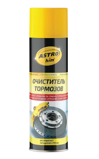 Очиститель деталей тормозов Астрохим антискрип аэрозоль (0,650 л.) АС-4306