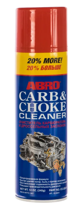 Очиститель карбюратора спрей ABRO CC-220 (0,340 кг.)