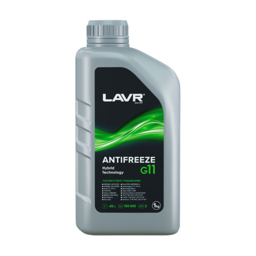 Антифриз Lavr Antifreeze G-11 (-45) (1 кг.) Ln1705