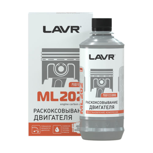 Раскоксовывание двигателя Lavr ML202 Engine Carbon Cleaner (0,330 л.) Ln2504
