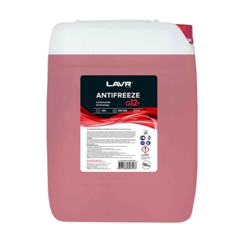Антифриз Lavr Antifreeze G-12+ (-45) (10 кг.) Ln1711