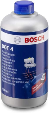 Жидкость тормозная BOSCH Dot-4 (0,5 л.)