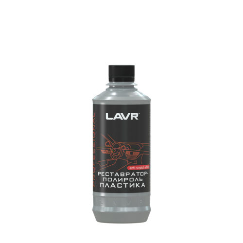 Полироль реставратор пластика Lavr Polish & Restore Anti-Scratch Effect (0,310 л.) Ln1460-L