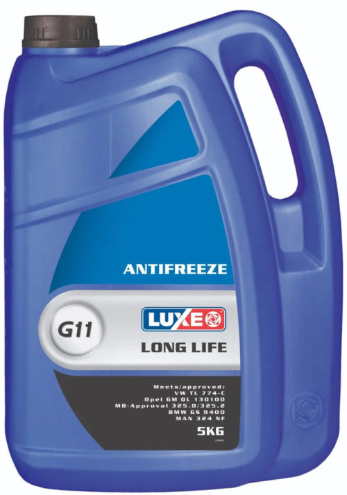 Антифриз Luxe Long Life G-11 синий (5 л.)