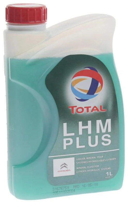 Жидкость ГУР Total LHM Plus (1 л.)