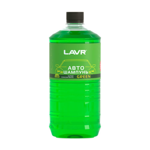 Автошампунь Lavr Super Concentrate Green (1:120 - 1:320) (1 л.) Ln2265