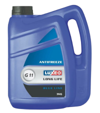 Антифриз Luxe Long Life G-11 синий арт. 696 (3 кг.)