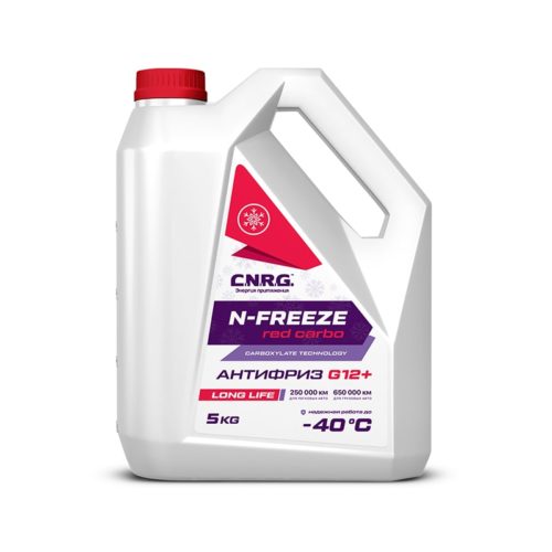 Антифриз C.N.R.G. N-Freeze Red Carbo G-12+ (5 кг.)