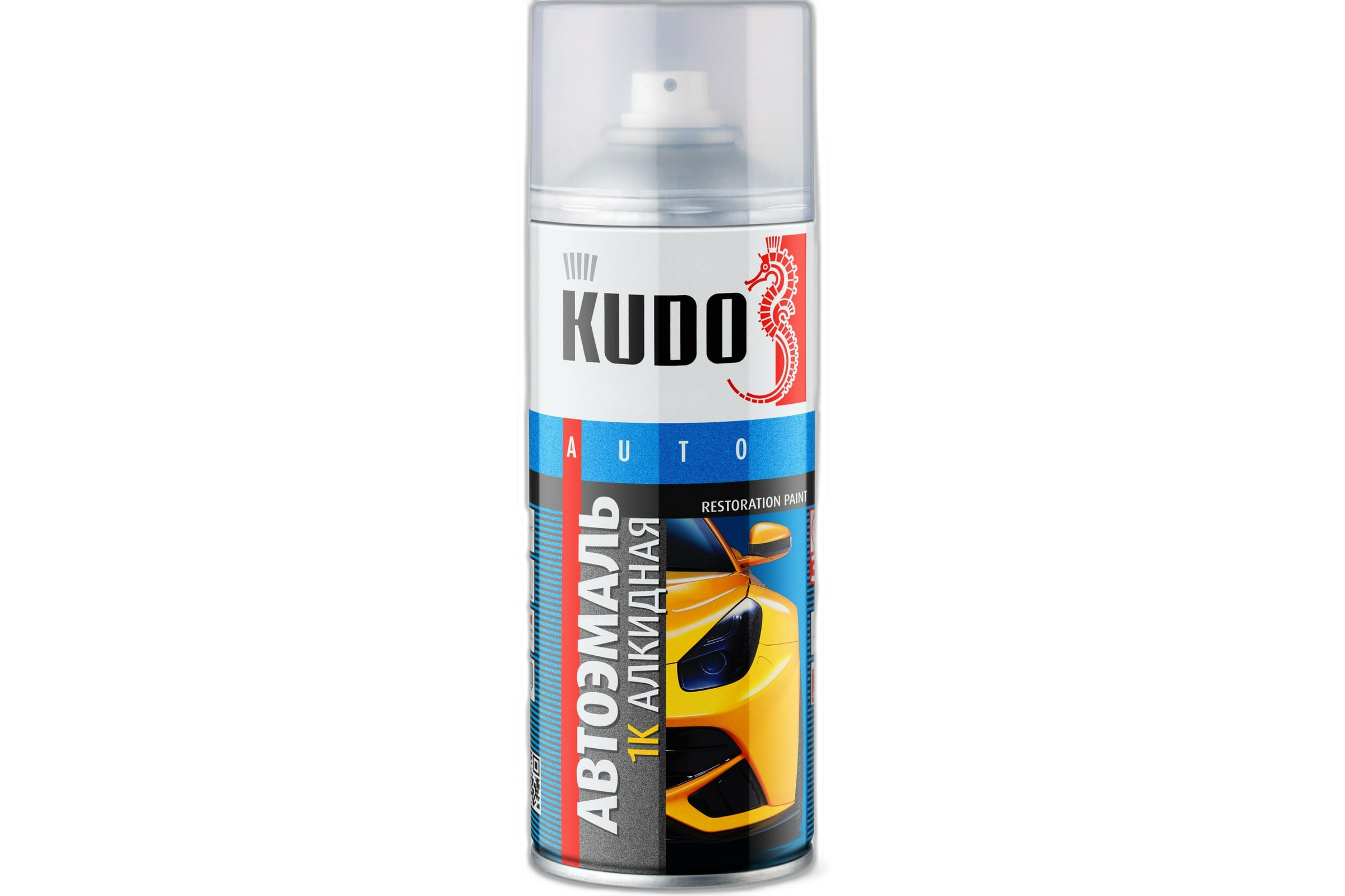 Автоэмаль Kudo светло-серая 671 (0,520 л.) 4035- KU