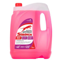 Антифриз Sibiria красный G-12 концентрат (10 кг.) 805601