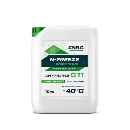 Антифриз C.N.R.G. N-Freeze Green Hybro G-11 (10 кг.)