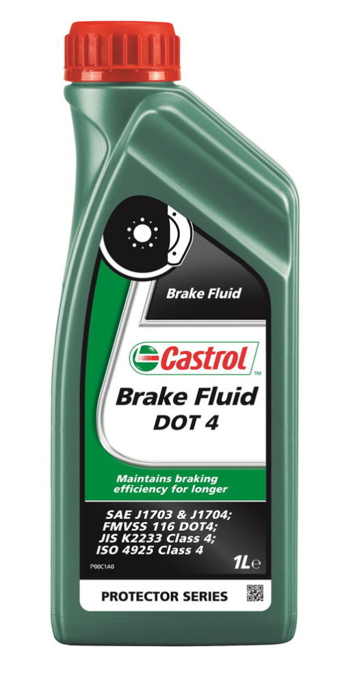 Жидкость тормозная Castrol Brake Flluid Dot-4 синтетическая (1 л.) 157D5A