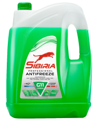 Антифриз Sibiria зеленый G-11 (-40) (10 кг) 800217