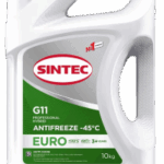 Антифриз Sintec Euro G-11 Green (-45) (10 кг.)