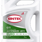Антифриз Sintec Euro G-11 Green (-45) (5 л.)