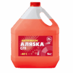 Антифриз Аляска G-11 (-40) красный (5 кг.)