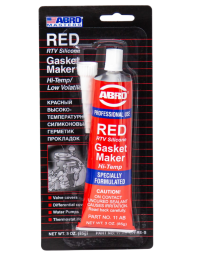 Герметик силиконовый ABRO Masters красный (0.085 кг.)