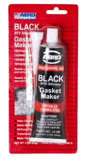 Герметик силиконовый ABRO Masters черный (0,085 кг.) 12-AB-CH-RE-S
