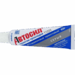 Герметик силиконовый Казанский Автосил (0,060 кг.) 11225