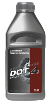 Жидкость тормозная Дзержинск Dot-4 (0,455 кг.)