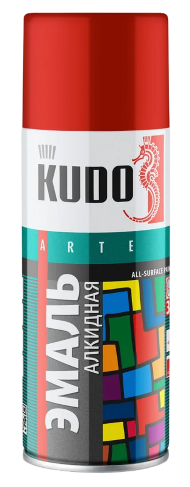 Эмаль универсальная Kudo красная (0,520 л.) 1003 - KU