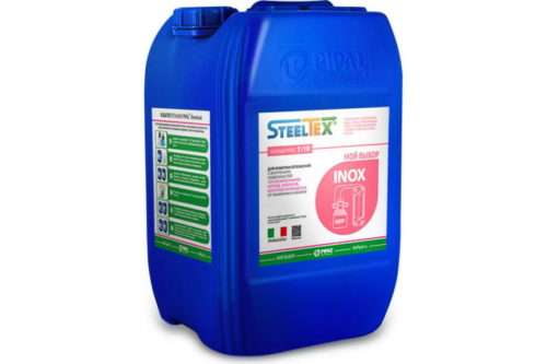 Реагент для промывки теплообменников SteelTEX Inox (20 кг.)