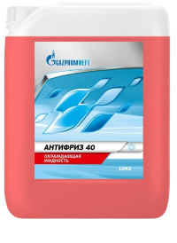 Антифриз Gazpromneft 40 красный (10 кг.)