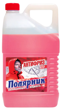 Антифриз Полярник G-12 (-40) красный (5 кг.)