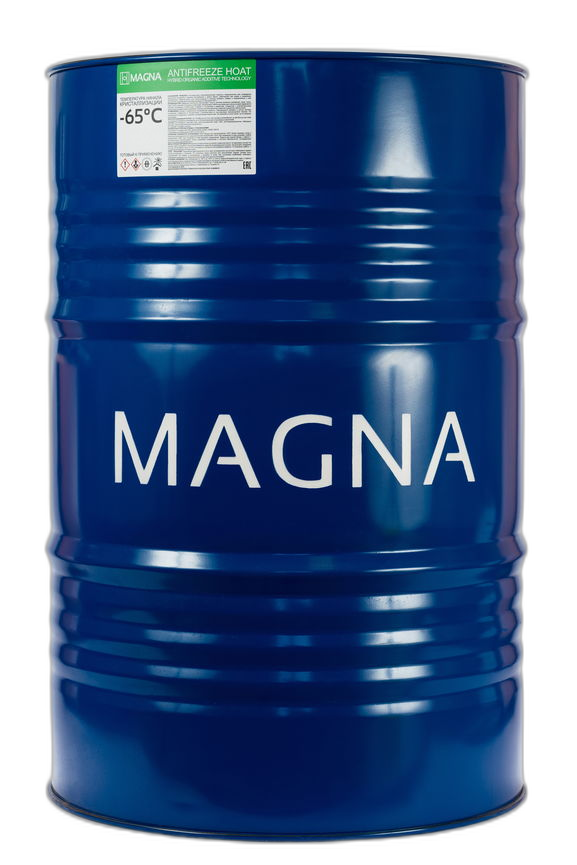 Антифриз MAGNA HOAT Standard Engine Coolant G-11 Green (-65) (220 кг.)