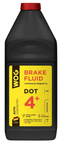 Жидкость тормозная WOG DOT-4 (0,910 кг.) WGC0141