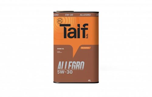 Масло моторное Taif Allegro PAO 5/30 API SP ILSAC GF-6А (4 л.)