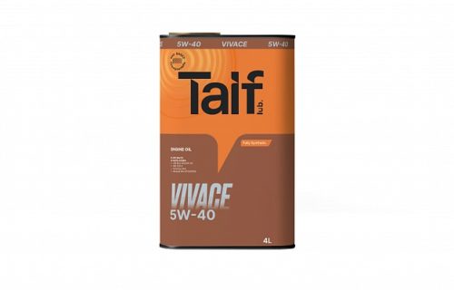 Масло моторное Taif Vivace PAO 5/40 API SN/CF ACEA A3/B4 (4 л.)