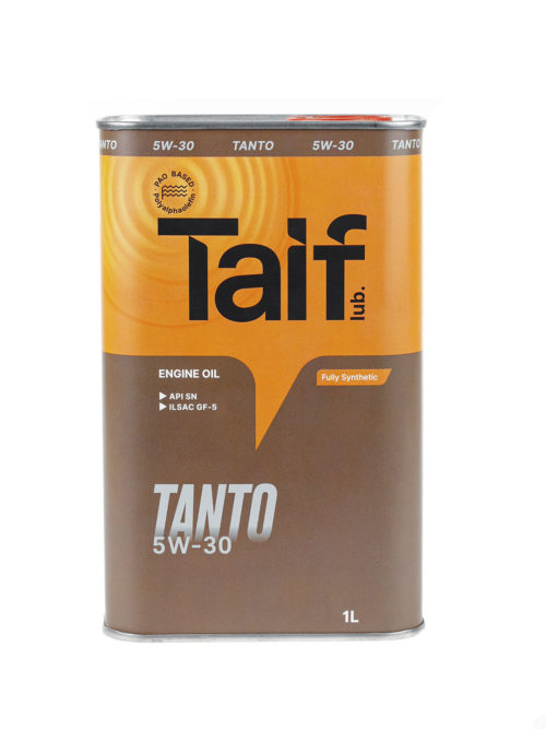 Масло моторное Taif Tanto PAO 0/20 API SN ILSAC GF-5 (1 л.)