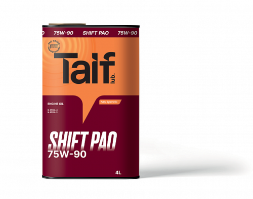 Масло трансмиссионное Taif SHIFT PAO 75/90 API GL-4/GL-5 (4 л.)