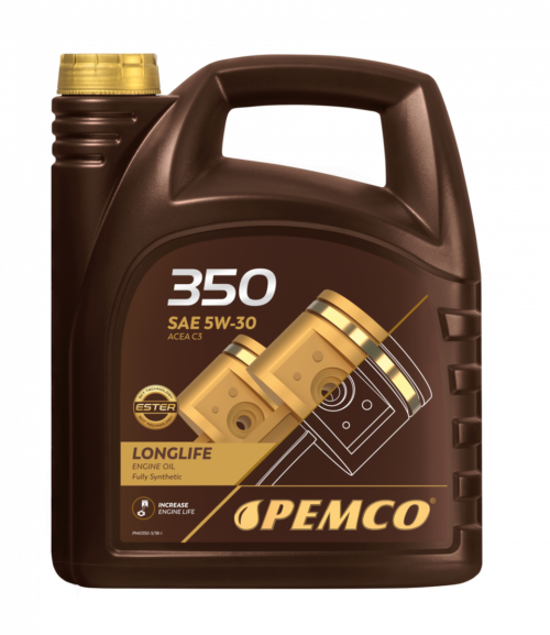 Масло моторное Pemco 350 PAO 5/30 API SN ACEA C3 (5 л.)