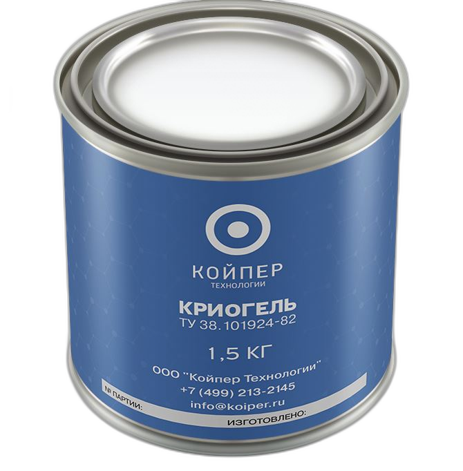 Смазка химическая Койпер Криогель (1,5 кг.)