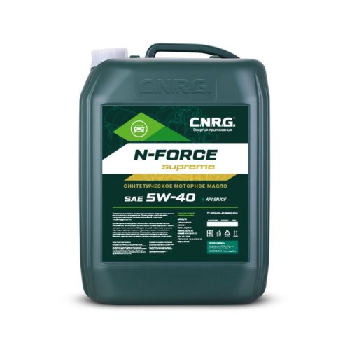 Масло моторное C.N.R.G. N-Force Supreme 5/40 API SN/CF ACEA A3/B4 (20 л.)