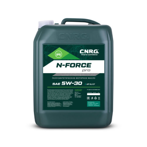 Масло моторное C.N.R.G. N-Force Pro 5/30 API SL/CF ACEA A3/B4 (20 л.)