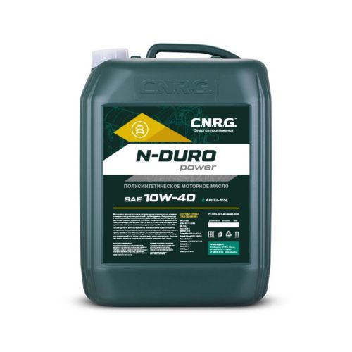 Масло моторное C.N.R.G. N-Duro Power 10/40 API CI-4/SL ACEA E7 (20 л.)