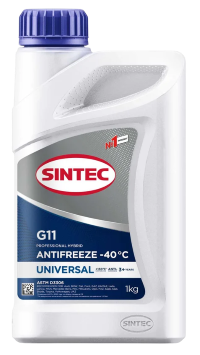 Антифриз Sintec Universal синий G-11 (1 кг.) 800302