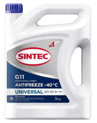 Антифриз Sintec Universal синий G-11 (5 кг.) 800522