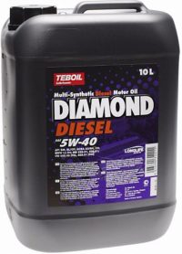 Масло моторное Teboil Diamond Diesel 5/40 API SM/CF (10 л.)