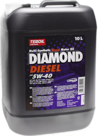 Масло моторное Teboil Diamond Diesel 5/40 API SM/CF (10 л.)