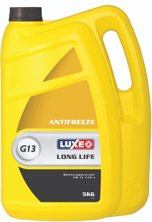 Антифриз Luxe Long Life G-13 желтый арт. 698 (5 кг.)