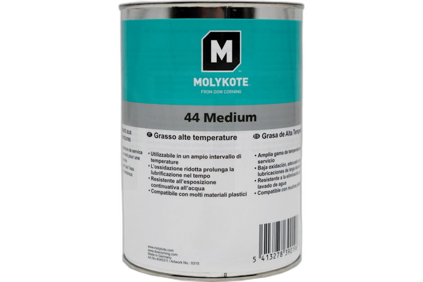 Смазка силиконовая термостойкая Molykote 44 Medium NLGI 2 (5 кг.)