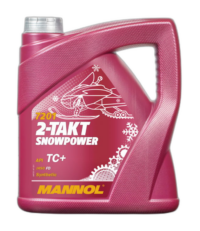 Масло моторное Mannol 2T-Takt Snowpower API TC (4 л.)