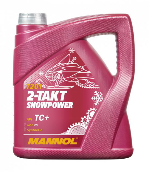 Масло моторное Mannol 2T-Takt Snowpower API TC (4 л.)